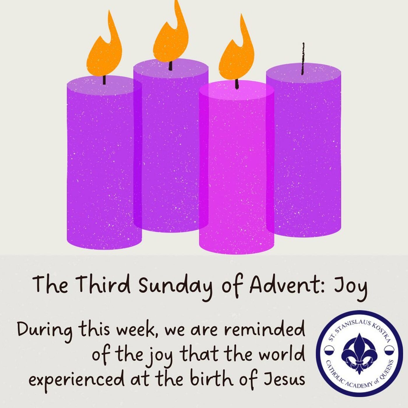 advent wreath poster